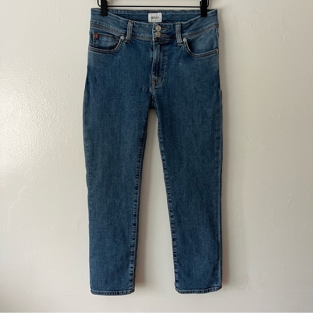 Hudson Crop Ginny Straight Jean